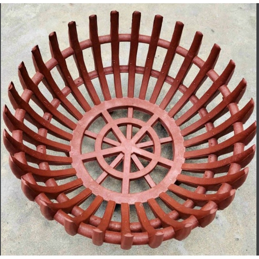 Combo 5 chậu nhựa trồng lan - chậu trồng lan - lan bí - phi 32