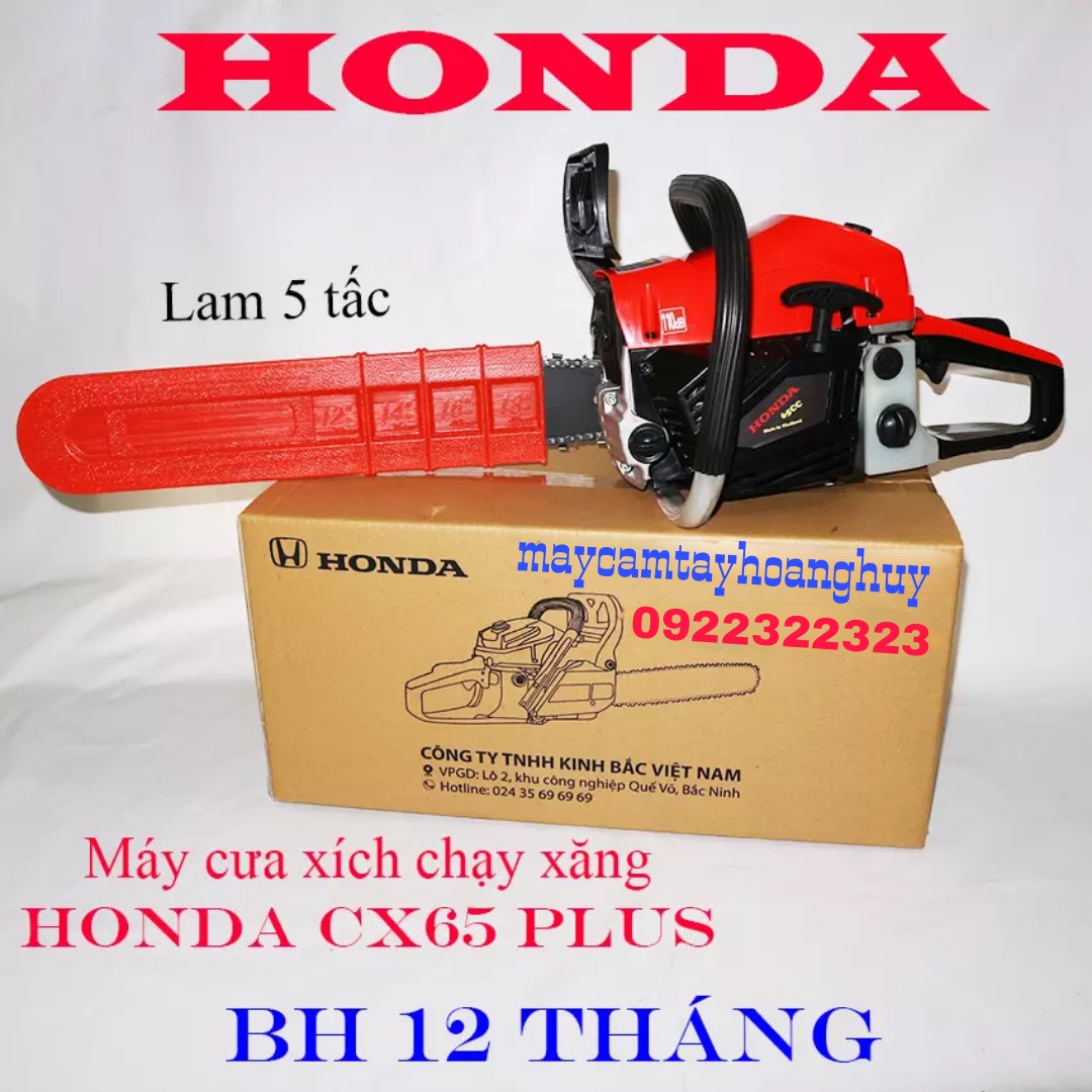 Máy cưa xích cầm tay chạy xăng, máy cưa xích xăng, máy cưa cây HON DA