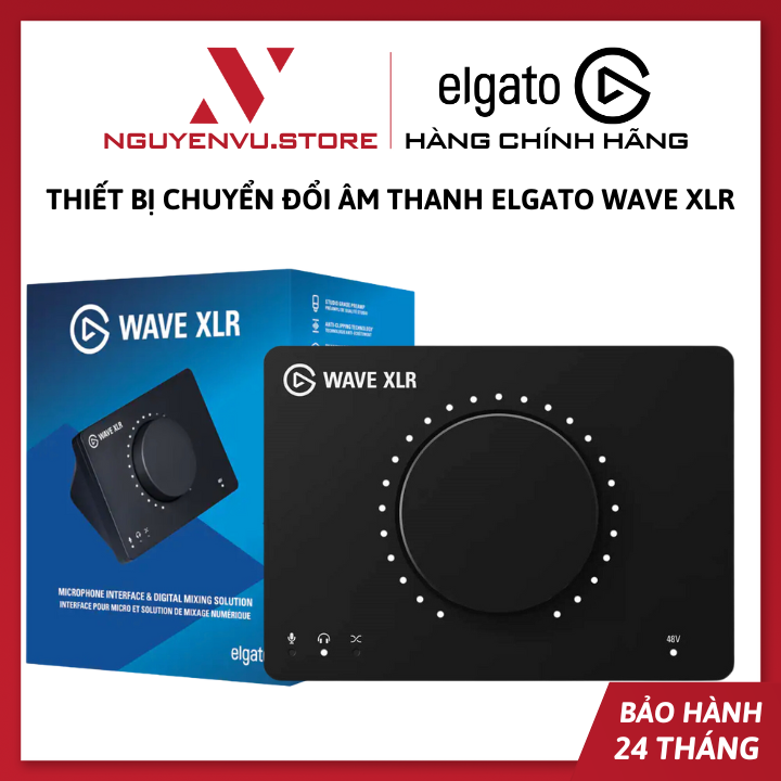 Thiết bị chuyển đổi âm thanh Corsair Elgato Wave XLR - Hàng chính hãng