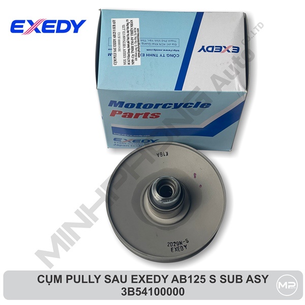 Cụm Puly nồi sau Airblade 125 hàng chính hãng EXEDY