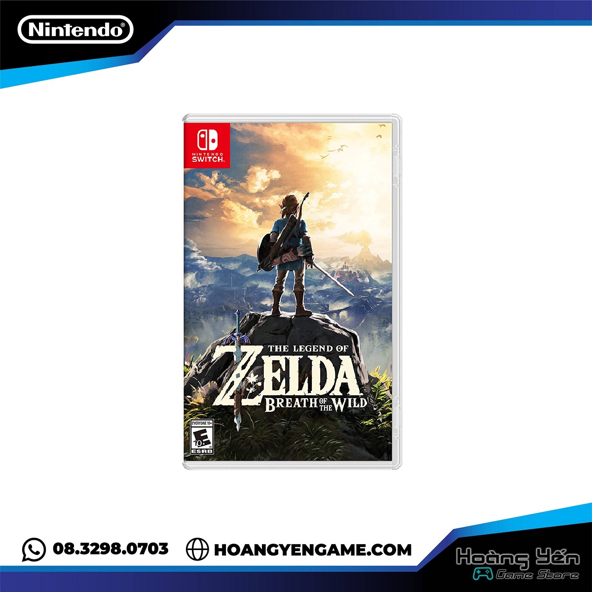  Thẻ game The Legend Of Zelda Breath Of The Wild Nintendo Switch 
