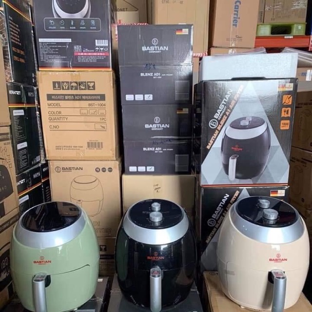 Nồi Chiên Không Dầu Bastian Hàn Quốc 2 Ngăn Chiên 7L Hàn Quốc