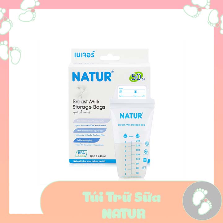 💗túi trữ sữa natur 240ml