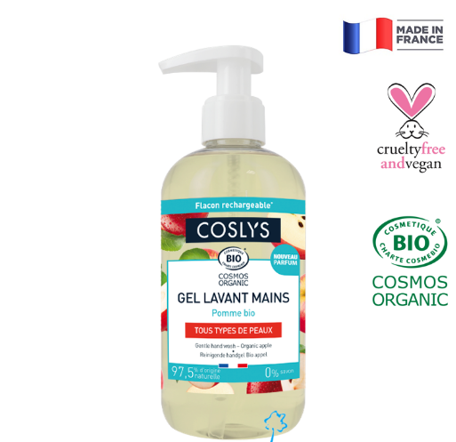 Nước rửa tay táo hữu cơ Coslys