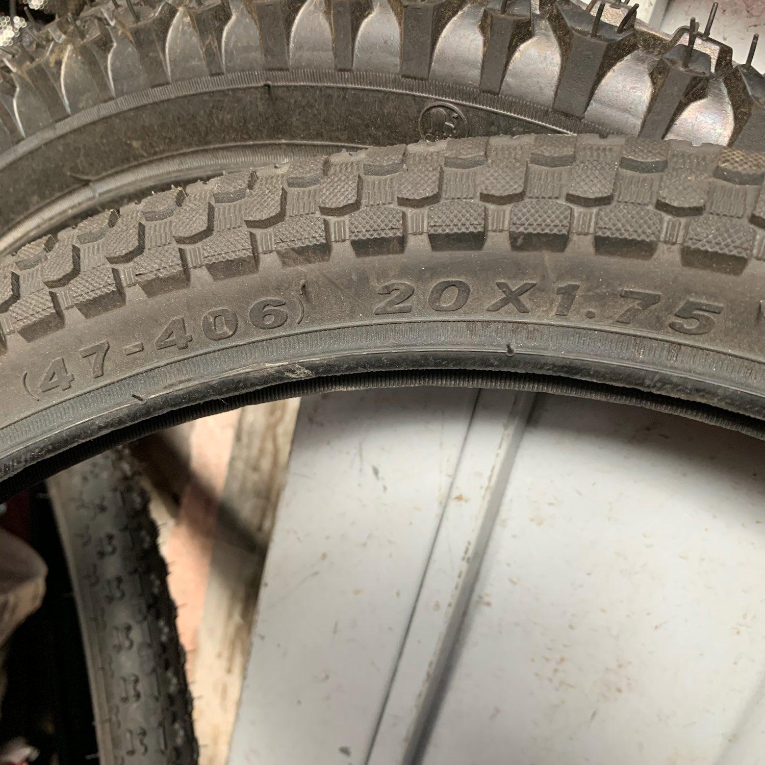 1 săm 1 lốp xe đạp trẻ em 20x1.75 kenda