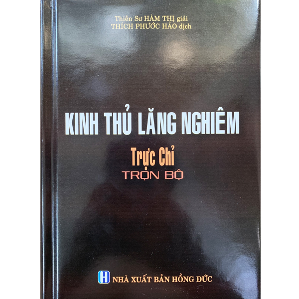 Sách - kinh thủ lăng nghiêm trực chỉ