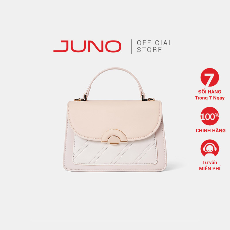 Túi xách nhỏ nữ thời trang juno top handle trang trí khoá txn677
