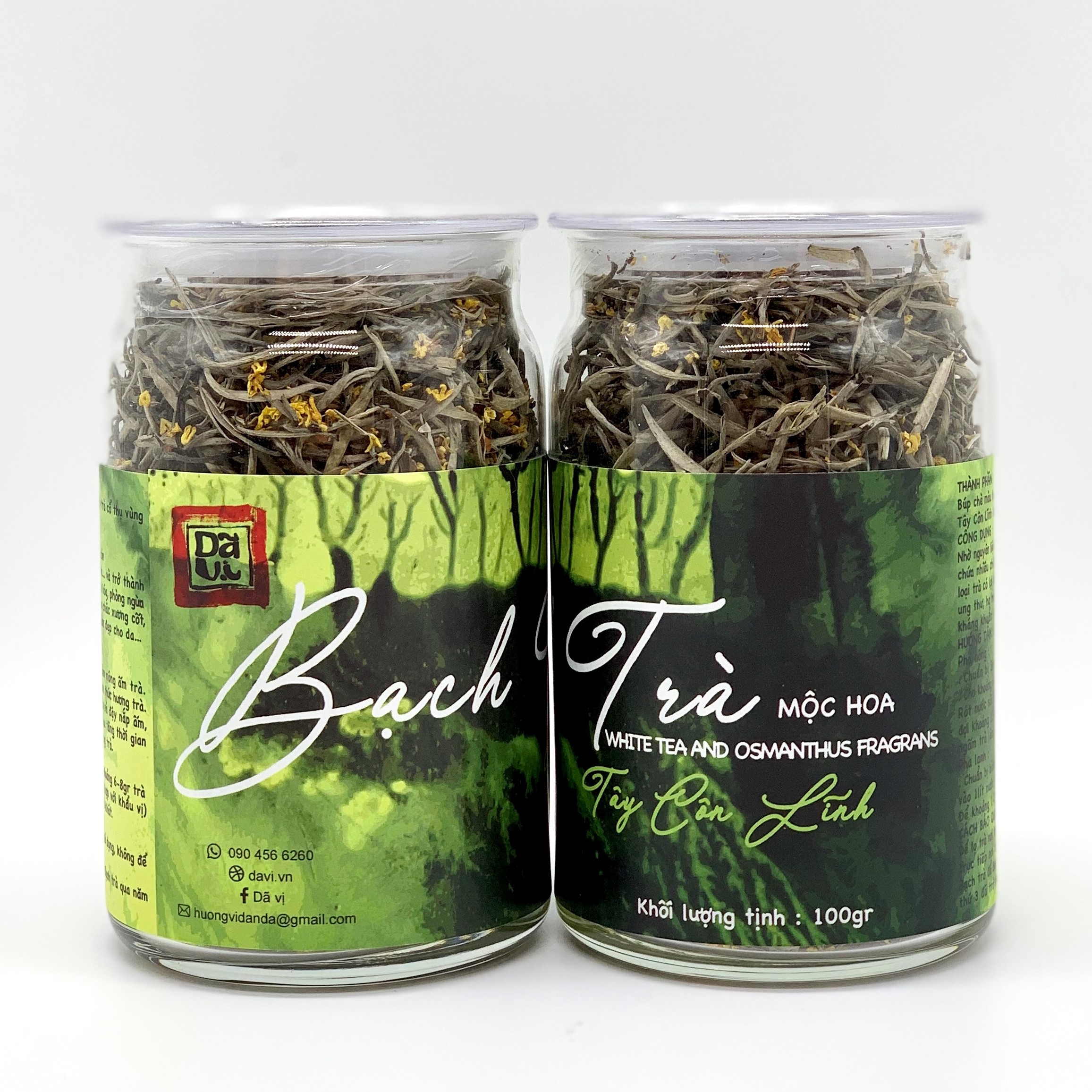 Bạch Trà Hoa Mộc 100gr Dã Vị