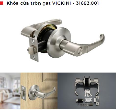 [HCM]Khóa tròn gạt VICKINI 31683.001
