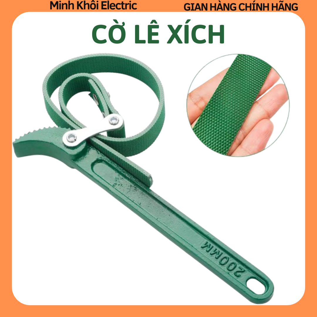 Cờ lê xích mở lọc dầu,cờ lê mỏ lết đai,cờ lê đa năng,cờ lê lọc dầu, cà lê răng cưa,cờ lê tháo lọc dầu,cảo lọc dầu,vam mở lọc,cảo xích,vam xích,cảo dây xích,cờ lê mở nắp lọc dầu,cà lê da tháo lọc,cảo dây da mở lọc nhớt,dây đai mở ống,cảo dây da,cảo mở lọc