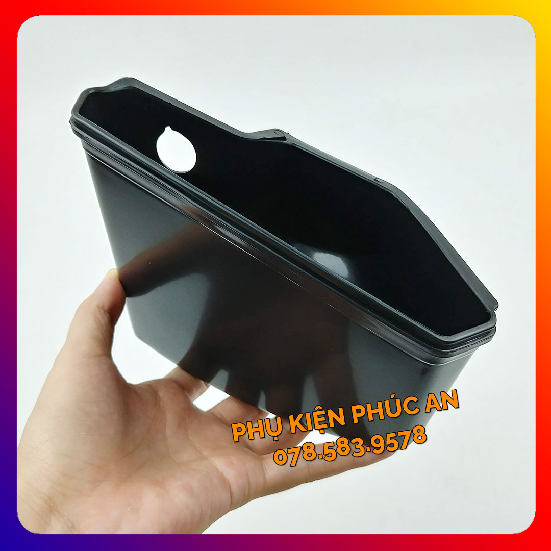 Hộc nhựa đựng đồ gắn xe AB airblade đời 2013 2014 2015 rổ/giỏ bên trái - phụ kiện trang trí xe Honda air blade