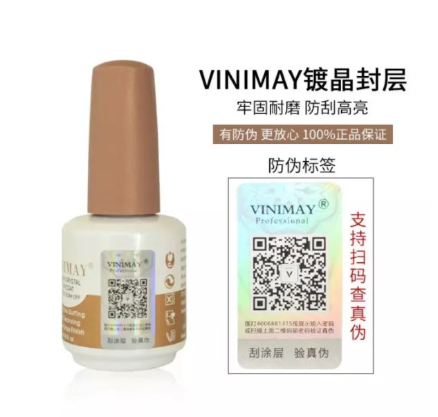 Top kim cương vinimay siêu bền, bóng - nail 937