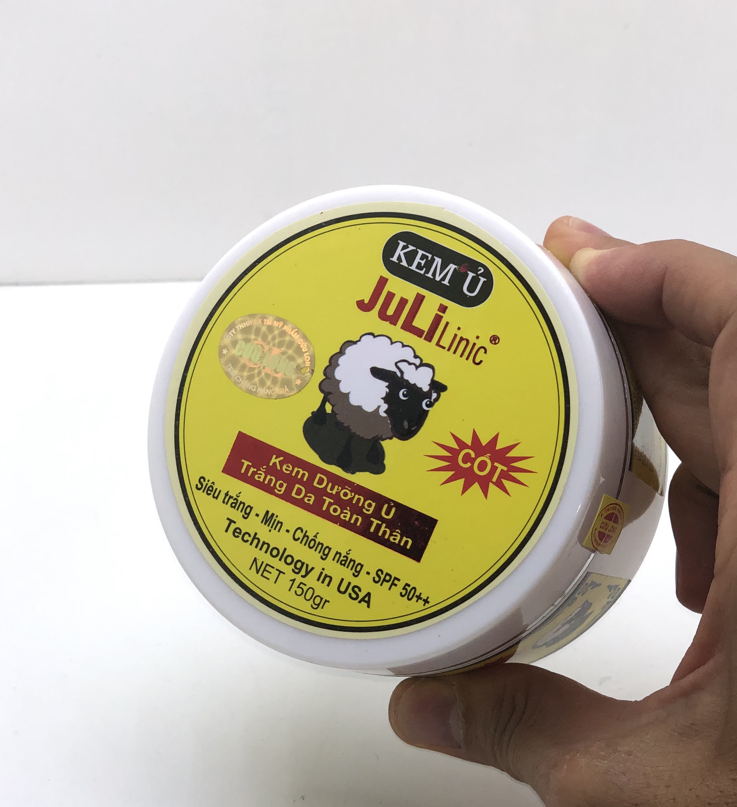 [HCM]Kem Ủ Trắng Da Toàn Thân Cấp Tốc JuLi 150g