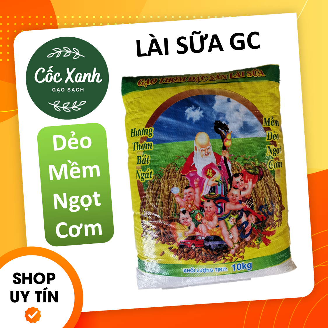 Gạo lài sữa gò công