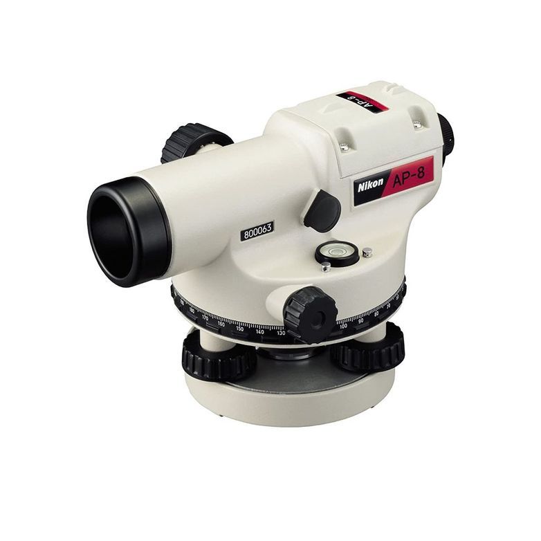 Máy thủy bình tự động Nikon AP 8 + chân + mia