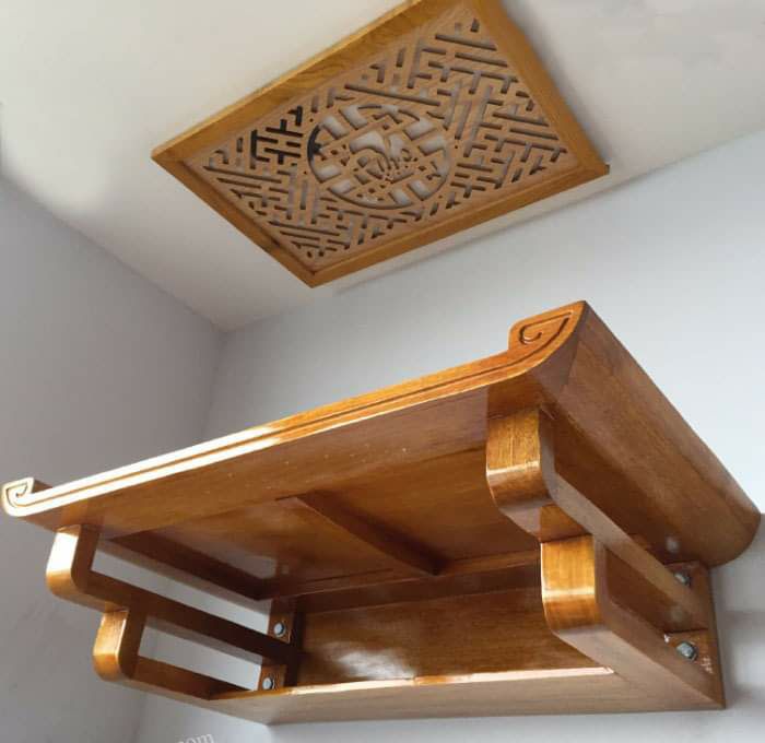 combo tấm chống ám khói chữ lộc kích thước 41x61cm và tấm dán tường chữ phúc kích thước 40