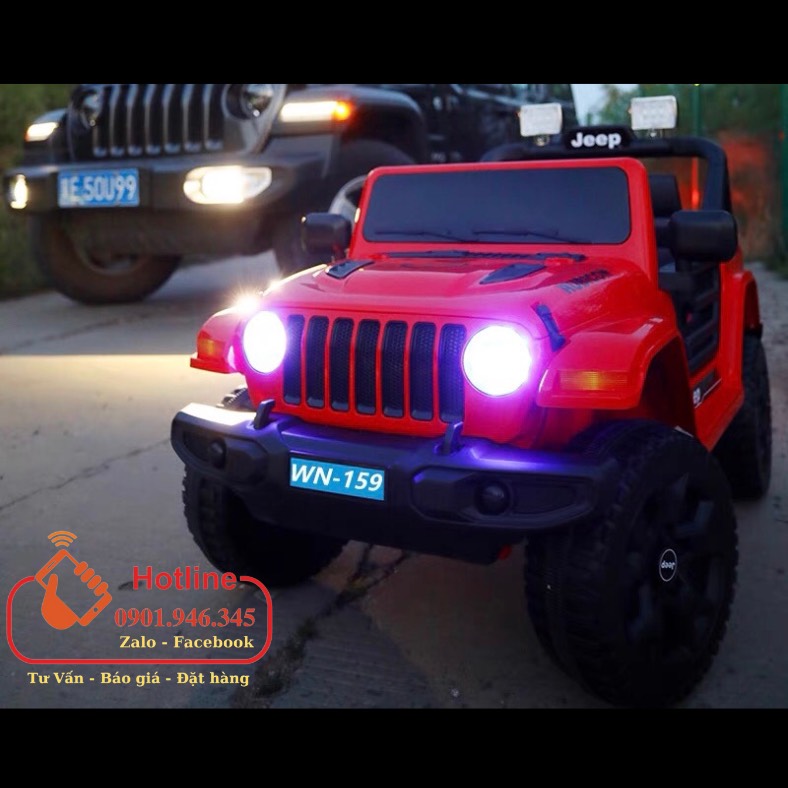 Xe ô tô điện trẻ em jeep lucky 169