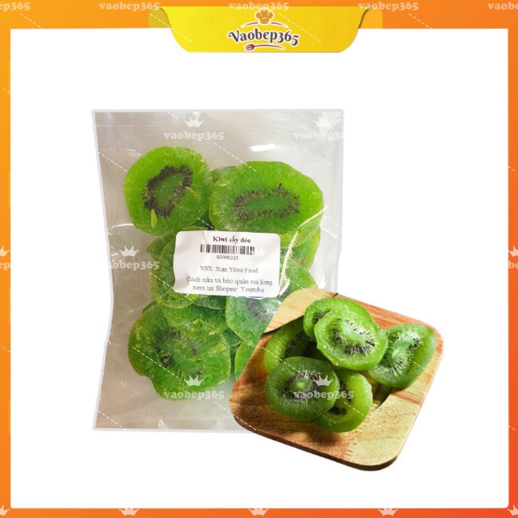 100gr kiwi sấy dẻo làm bánh, kẹo