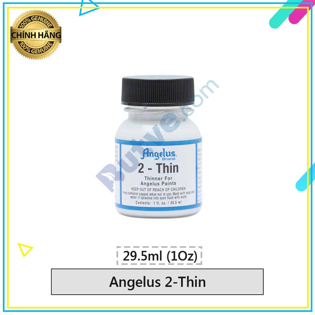 Dung môi pha loãng màu acrylic Angelus 2-Thin - 29.5ml