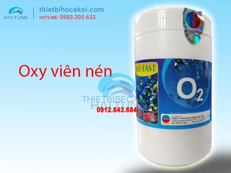 Oxy fast bổ sung oxy cho hồ cá
