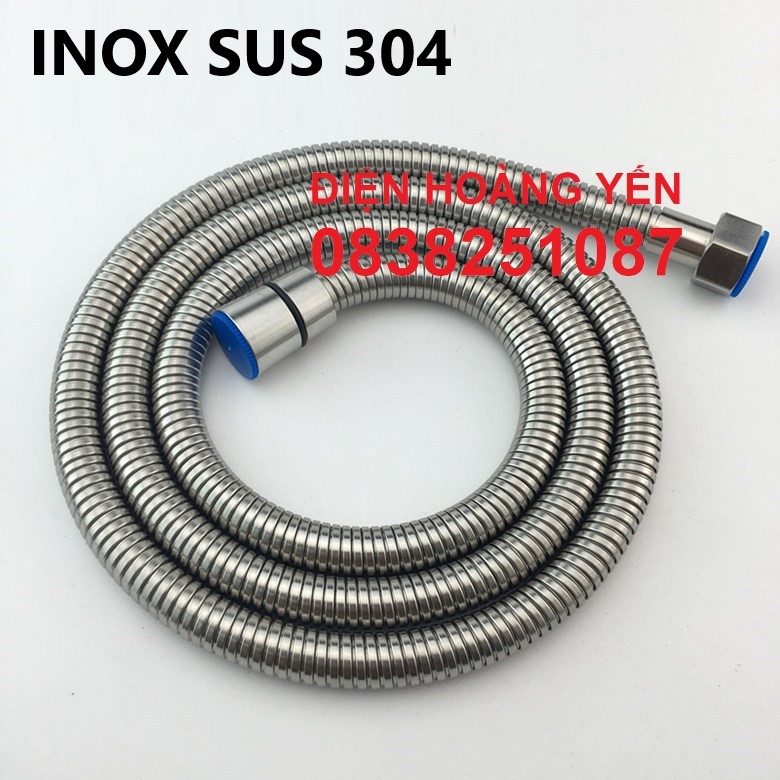 [HCM]Dây sen tắm Dây sen tắm nóng lạnh inox ( loại tốt + loại thường + Loại Inox 304) Dây sen tắm inox 304 Dây sen tắm inox 201 mắt to Dây sen tắm đồng thau. Dây sen tắm nóng lạnh dài cho vòi tắm hoặc các vòi xịt
