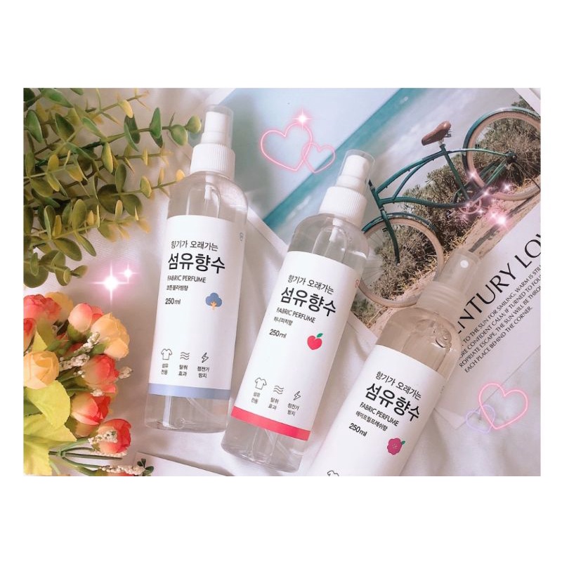 Xịt thơm quần áo quốc dân của hàn fabric perfume