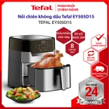 |HỎA TỐC 2H| Nồi chiên không dầu, nồi chiên tefal EY505D15, dung tích 4.2L, 2 trong 1: chiên và nướng, 30 công thức nấu ăn cùng 8 chương trình nấu tự động, bảo hành 2 năm