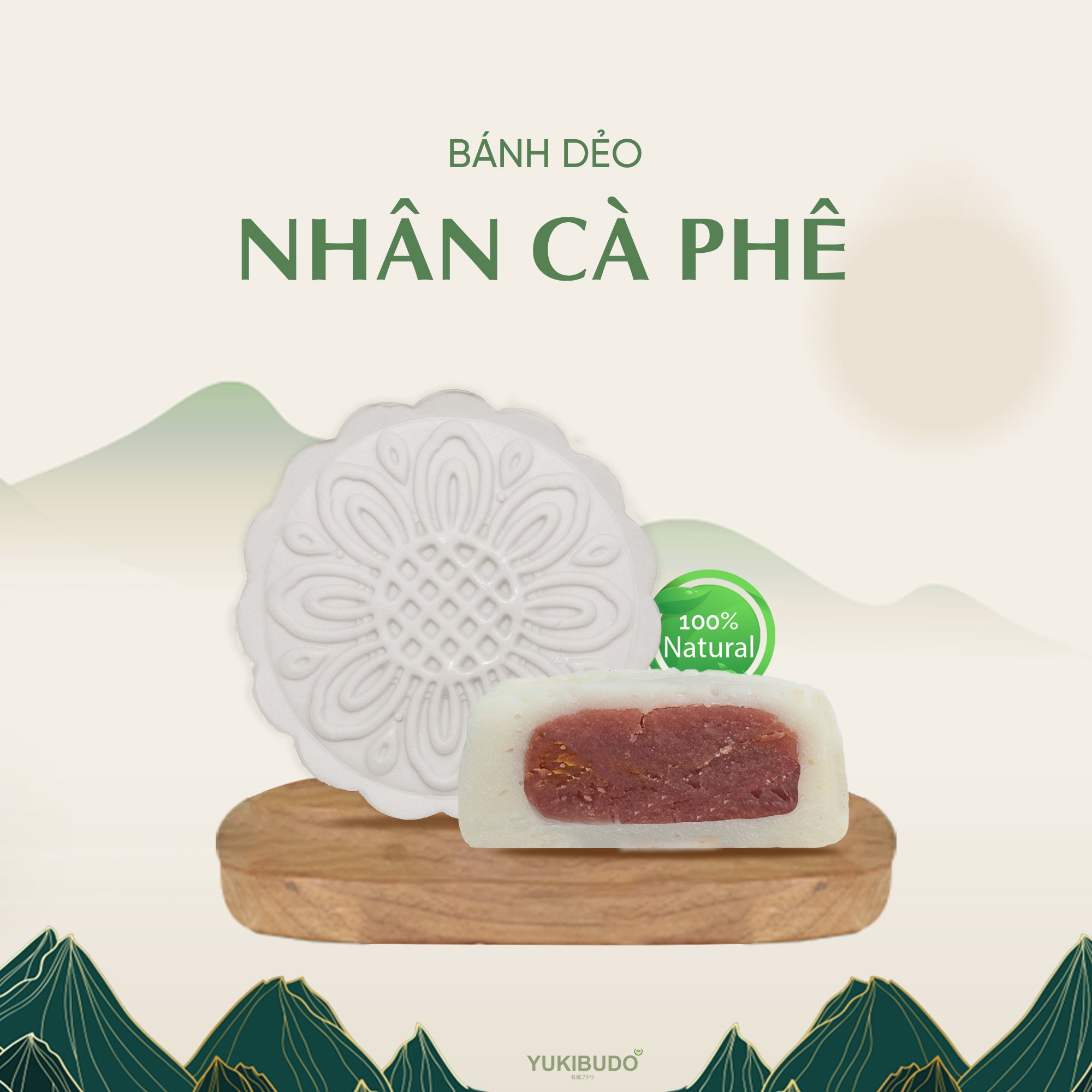 Bánh Trung Thu Cà phê dẻo