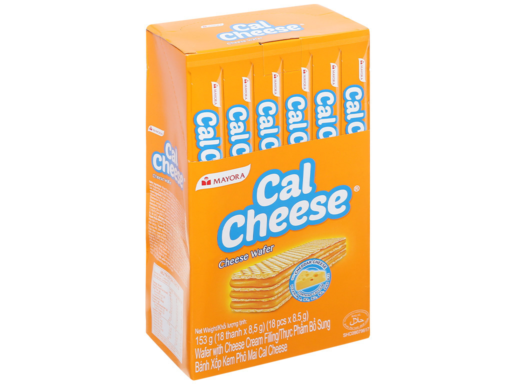 Bánh xốp nhân phô mai Cal Cheese hộp 153g