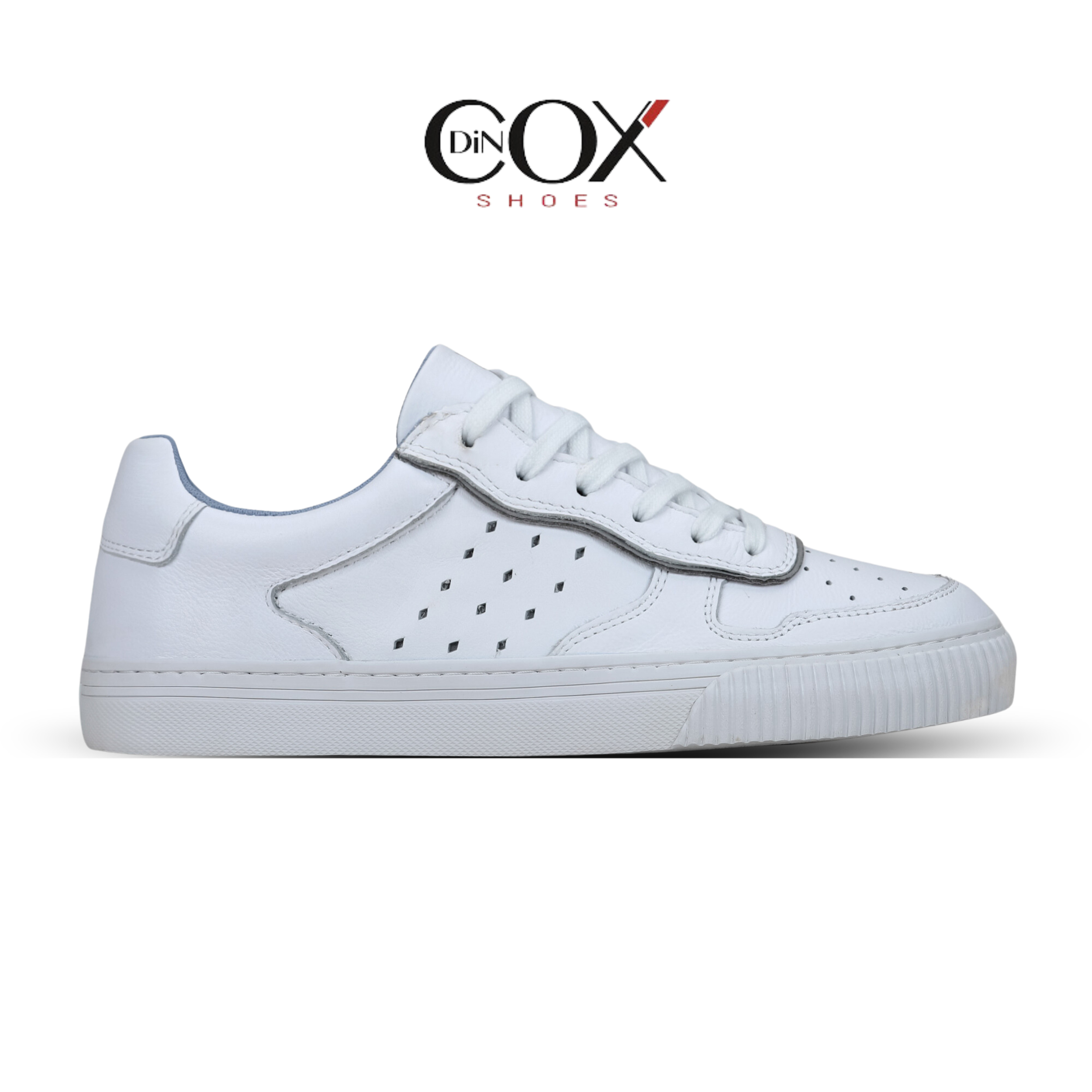 Giày Sneaker Da Bò Nam Dincox E03 White Sang Trọng Lịch Lãm, Giày thể thao Nam chính hãng DINCOX, Chất lượng Châu Âu, Chất da bò nhập khẩu mềm êm, ôm chân, thoáng khí, lớp lót cotton, đế cao su lưu hóa mềm, mẫu hottrend thịnh hành 2021