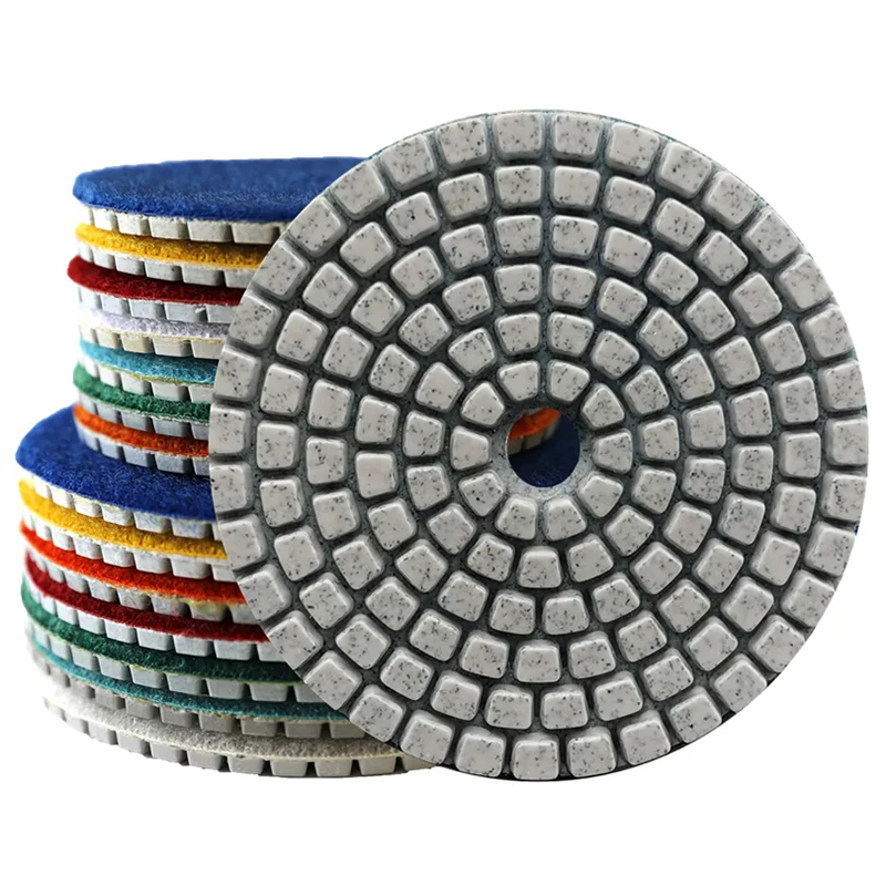 Đĩa mài đĩa chà nhám đánh bóng đá hoa cương , gạch , bê tông 100mm