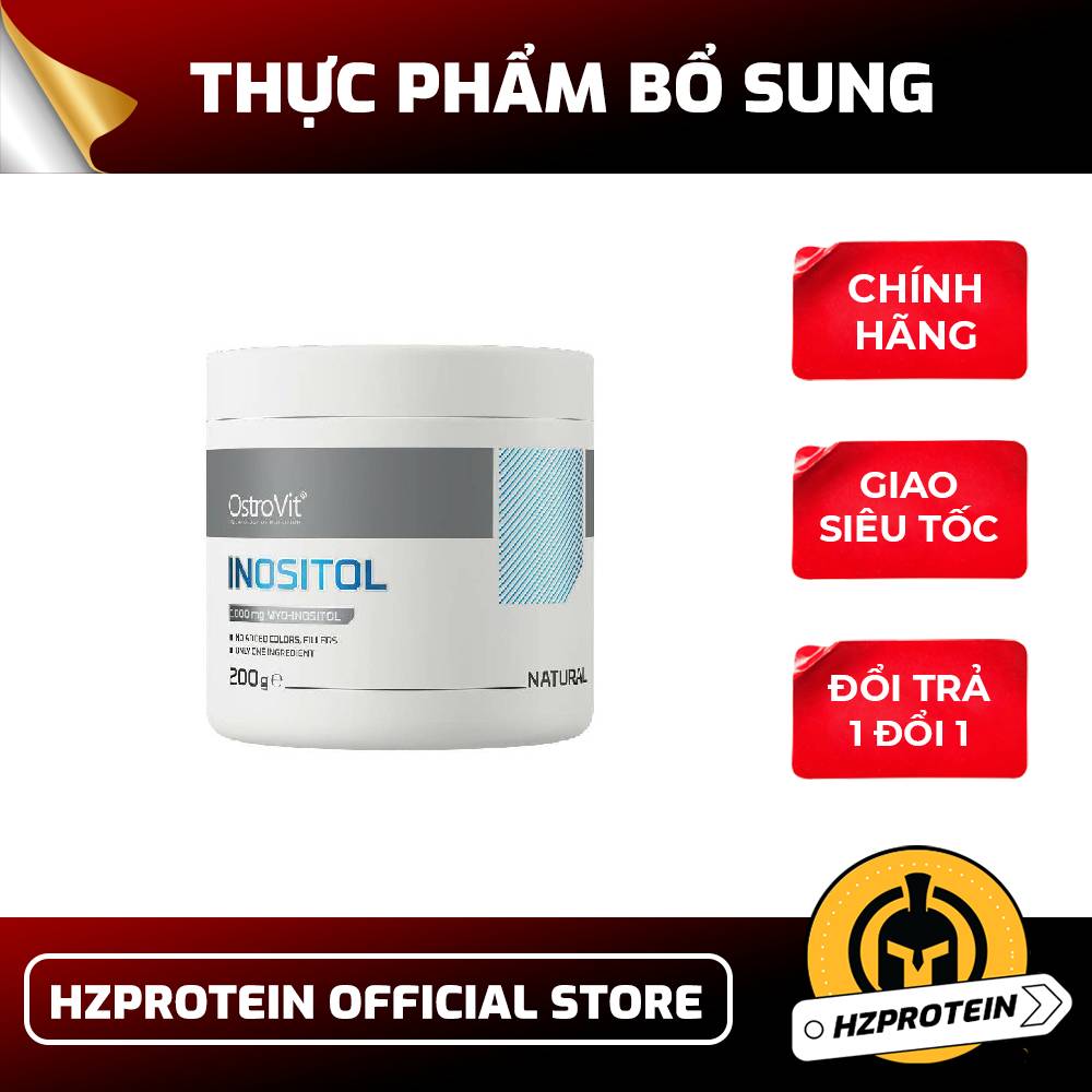 OstroVit Inositol 200g – Hỗ Trợ Nội Tiết, Giảm Stress