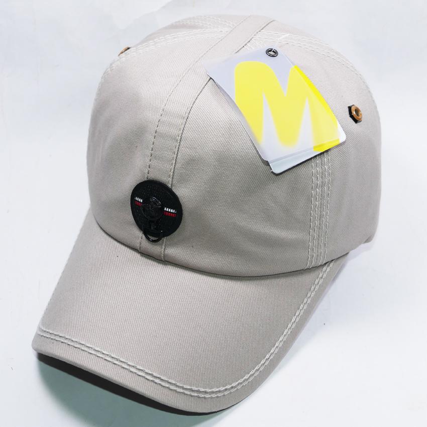 [HCM]Mũ lưỡi trai không nút nam nữ thời trang phong cách mới mũ lưỡi trai hàng hiệu Unisex logo mặt sắt A.l.l S.t.a.r