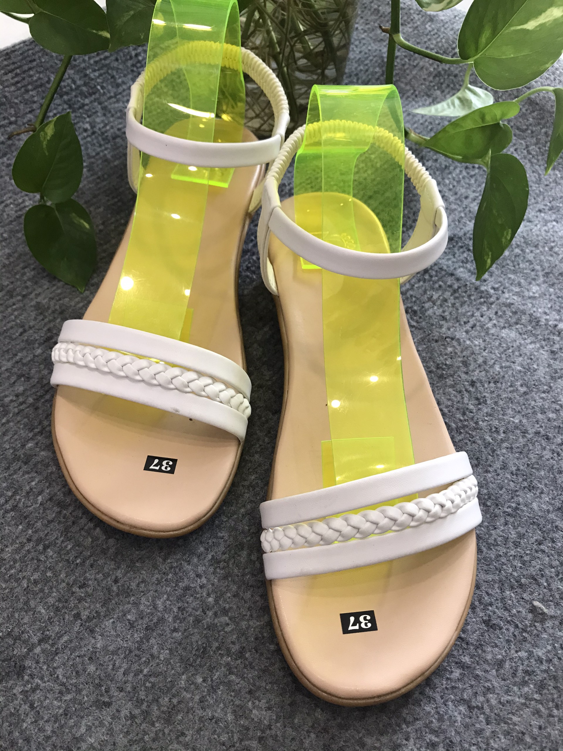 Sandal quai ngang dây nữ xinh xắn
