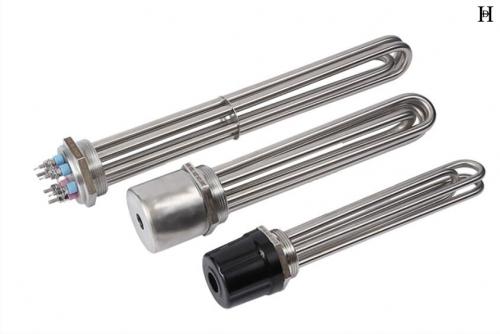 Ø 32 : 25cm -3000W THANH NHIỆT ĐUN NƯỚC INOX CỤC REN