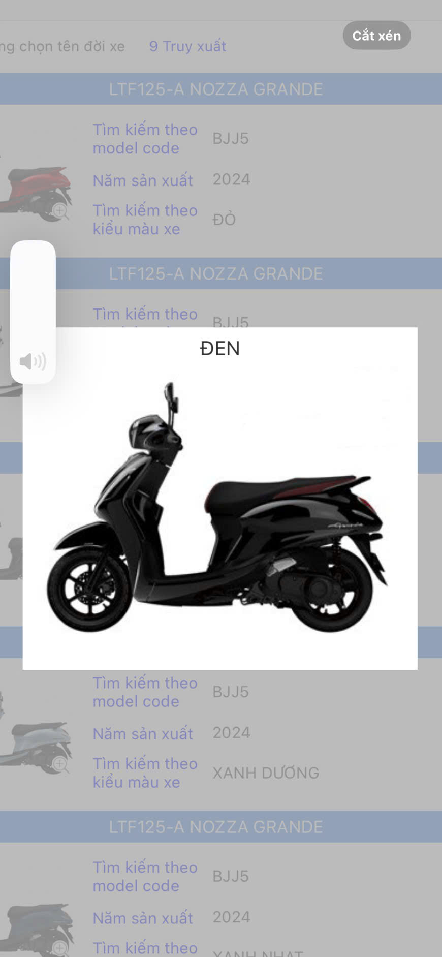 Bunes L (Left) Grande 2023 Yamaha Vn _ Bjjf831100P2