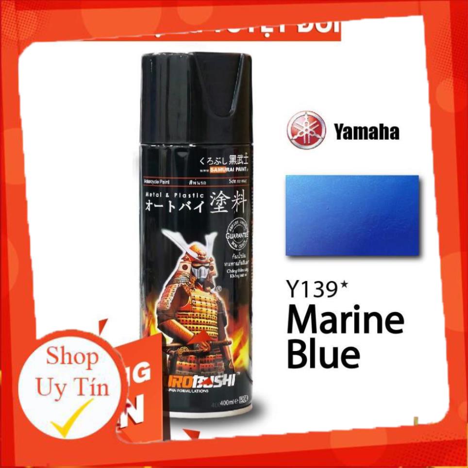SƠN SAMURAI KUROBUSHI YAMAHA MÀU XANH NUOC BIEN (Y139*)