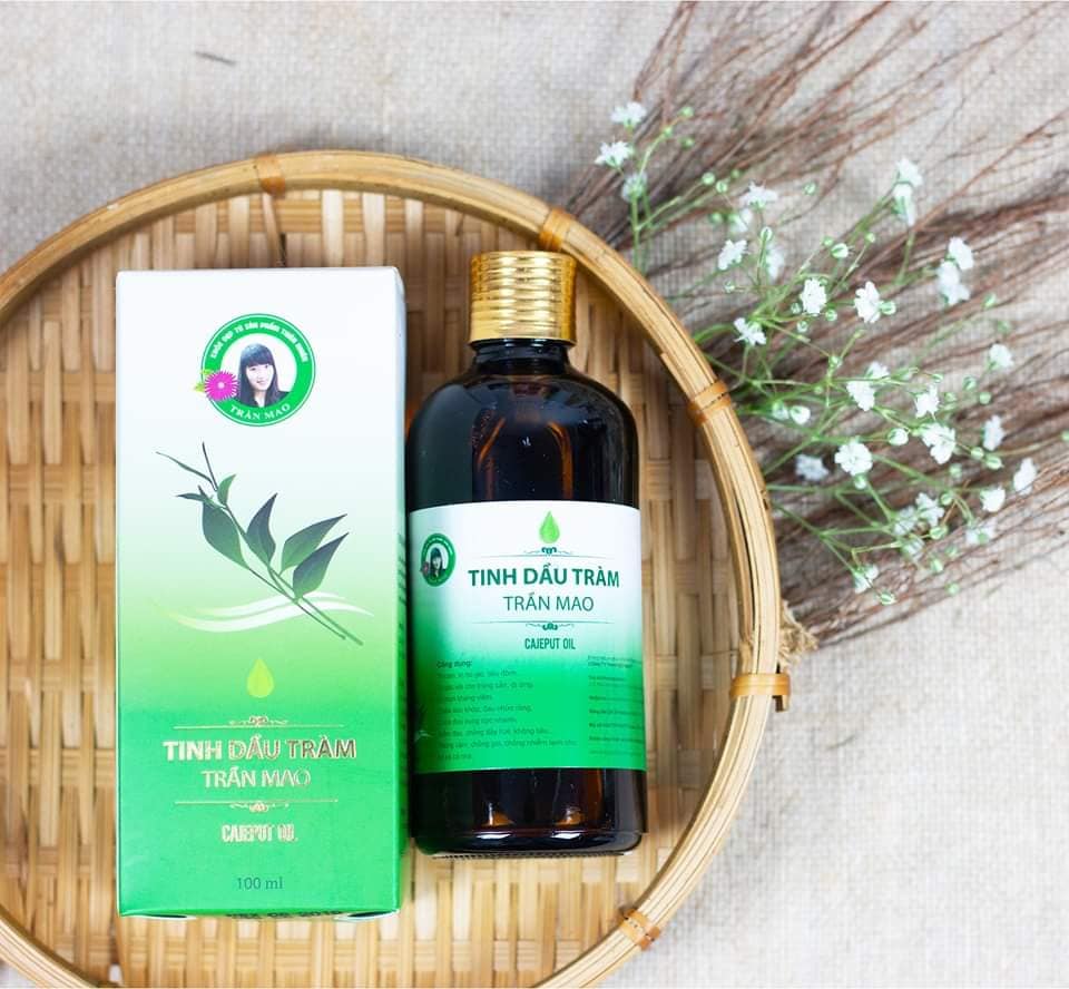 Tinh dâu tràm trần mao -tinh dầu tràm nguyên chất 100ml