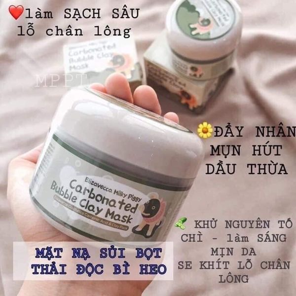 MẶt nạ thải độc BIOAQUA dạng sủi bọt hàng nội địa trung chính hãng