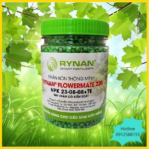 Phân bón thông minh rynan 230. npk 23-08-08+te