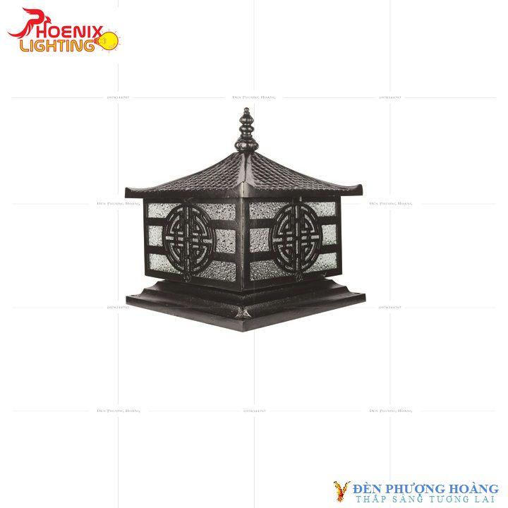 Đèn trụ cổng nhôm đúc d250 ph6052