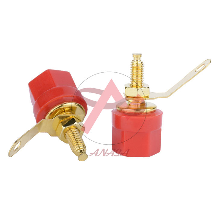 Jack đấu loa ngắn màu đỏ
