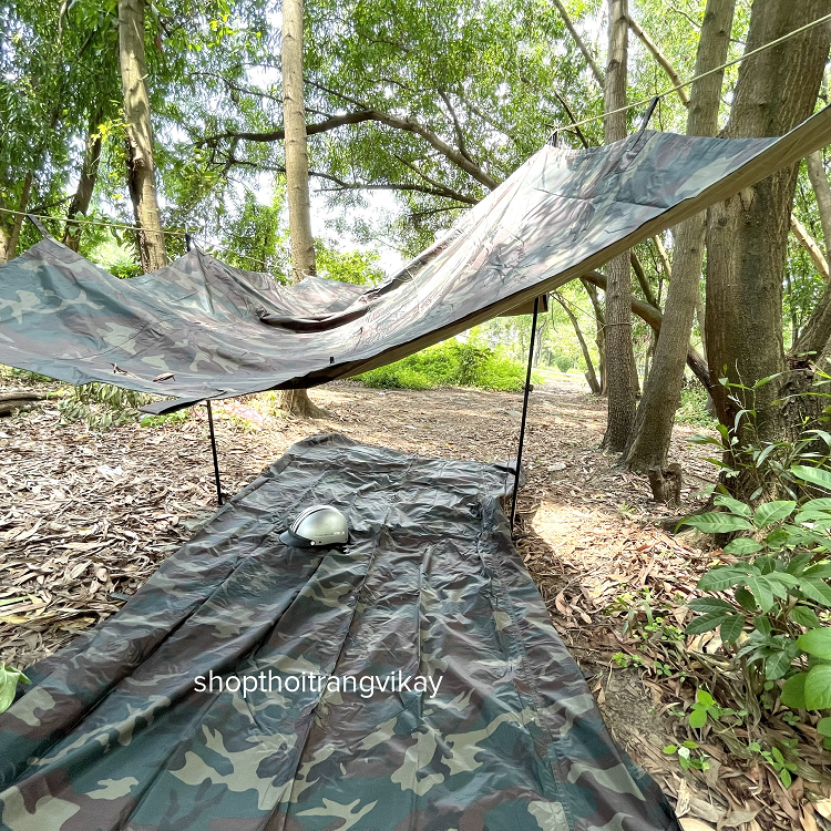 (3m2*1m8)Tăng che mưa, tấm bạt che võng rằn ri cao cấp và võng mùng rằn ri (miễn phí giao hàng )