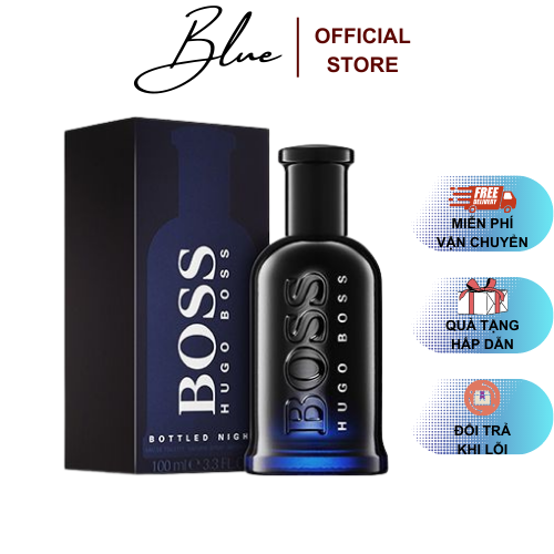 Nước hoa nam hugo boss bottled night 100ml - dầu thơm boss night bản lĩnh mạnh mẽ