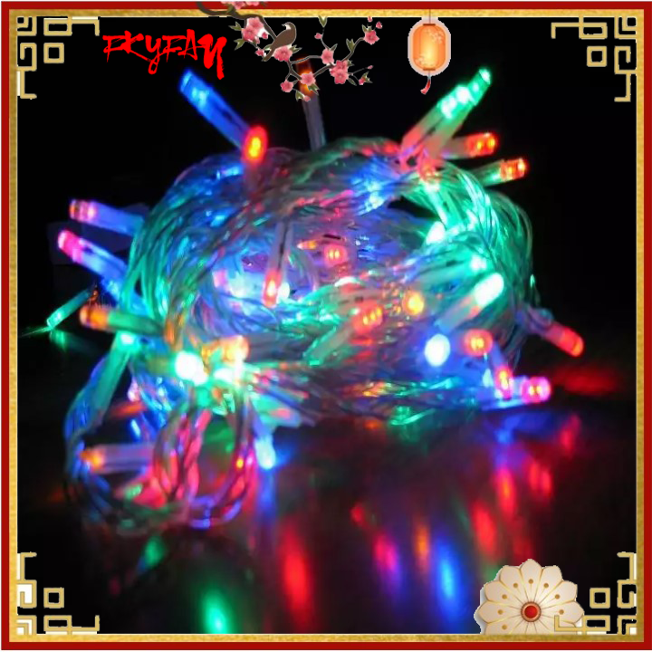 Đèn led trang trí dây chớp 5m nhiều màu, đèn nháy, đèn chớp nháy, đèn trang trí noel, đèn trang trí tết, đèn trang trí phòng khách, phòng ngủ cực đẹp