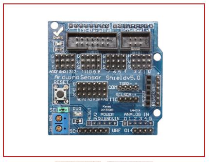 Arduino shield v5.0 mở rộng chân