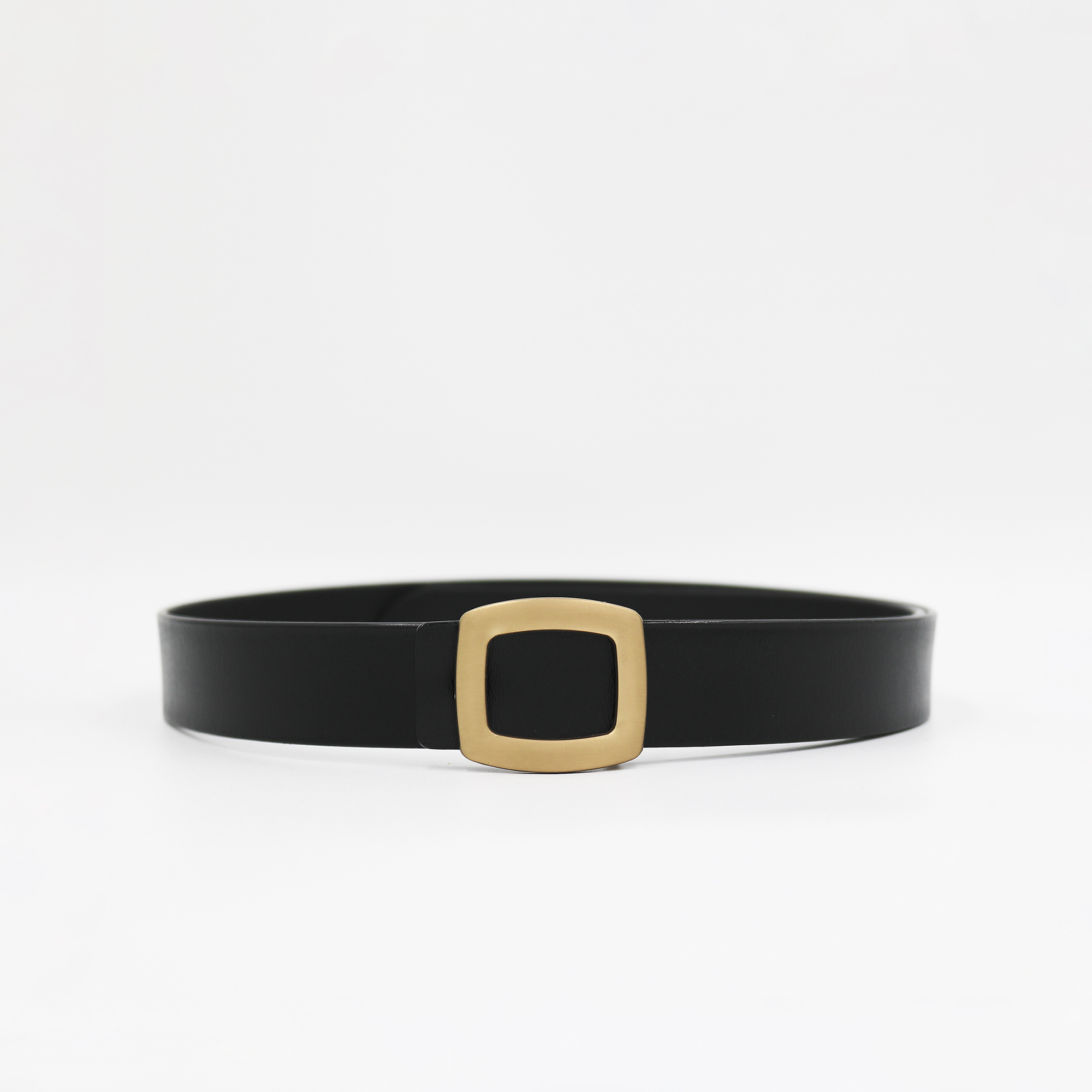 Thắt Lưng Nữ Da Thật Genuine Leather Mặt Oval Aaa Jeans