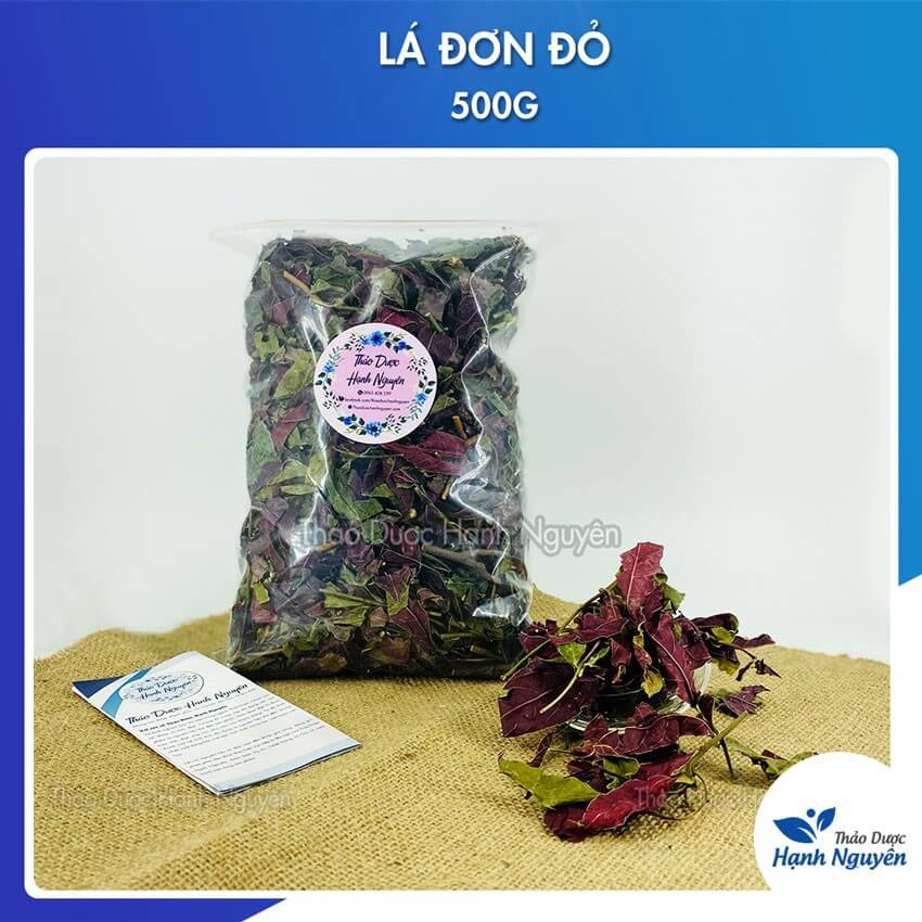 Đơn lá đỏ 500g hỗ trợ điều trị dị ứng mụn nhọt