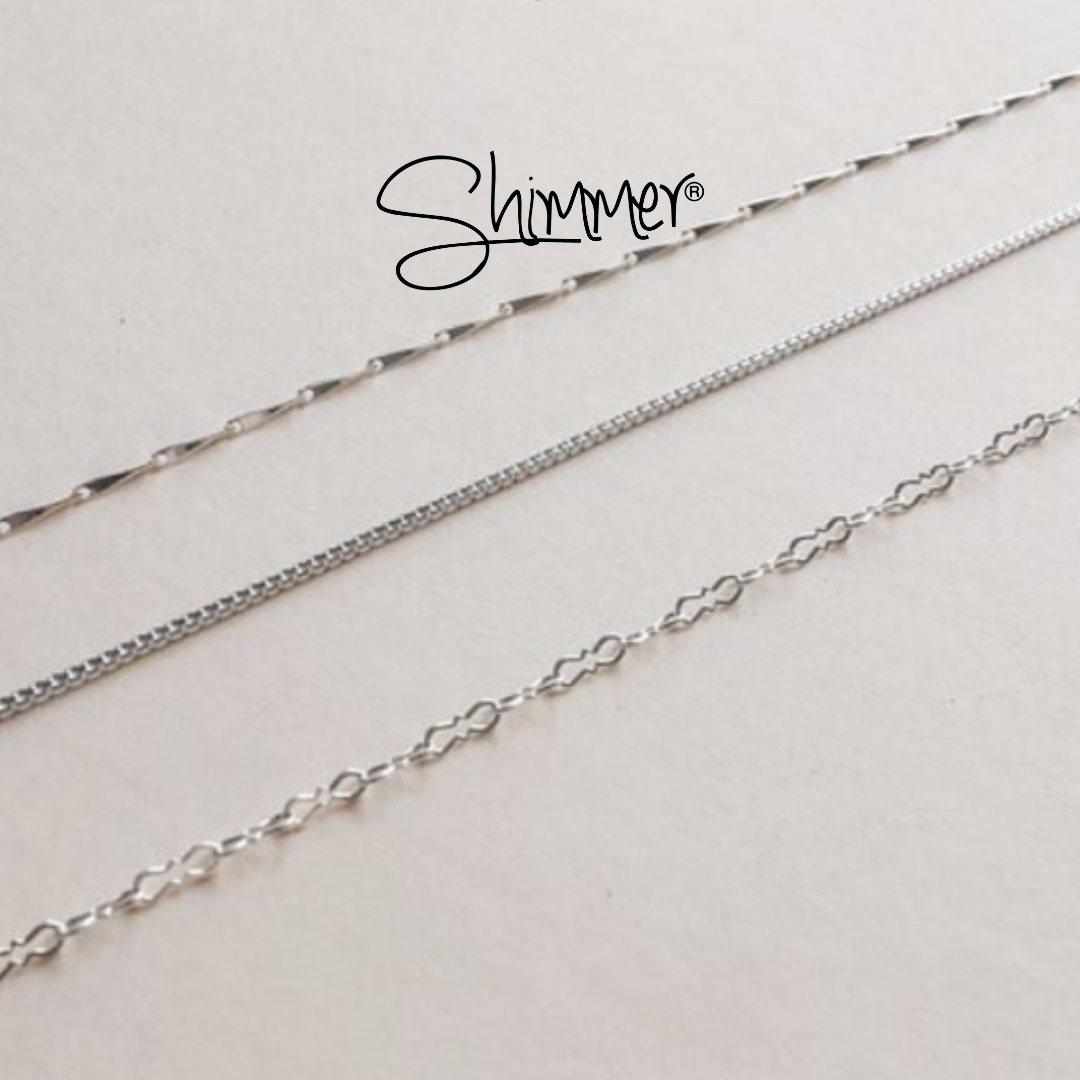 Dây chuyền trơn nữ bạc 925 cao cấp shimmer silver - trang sức bạc 925 shimmer silver