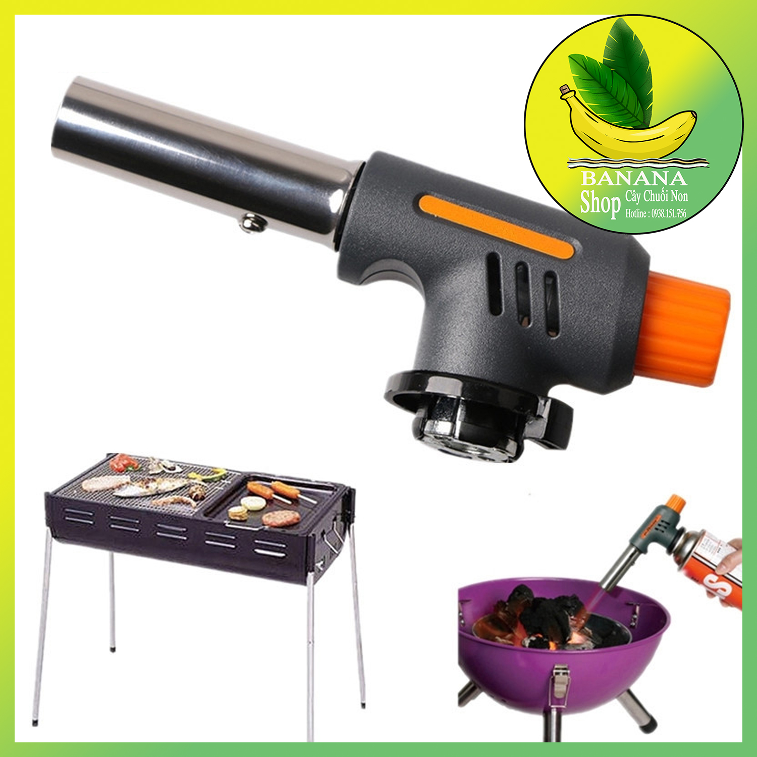 Đèn Khò Gas AUTO TORCH KT-06 15 X 6 cm